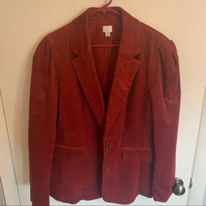 Corduroy Blazer